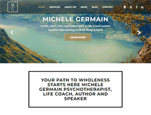 Tablet Screenshot of michelegermain.com